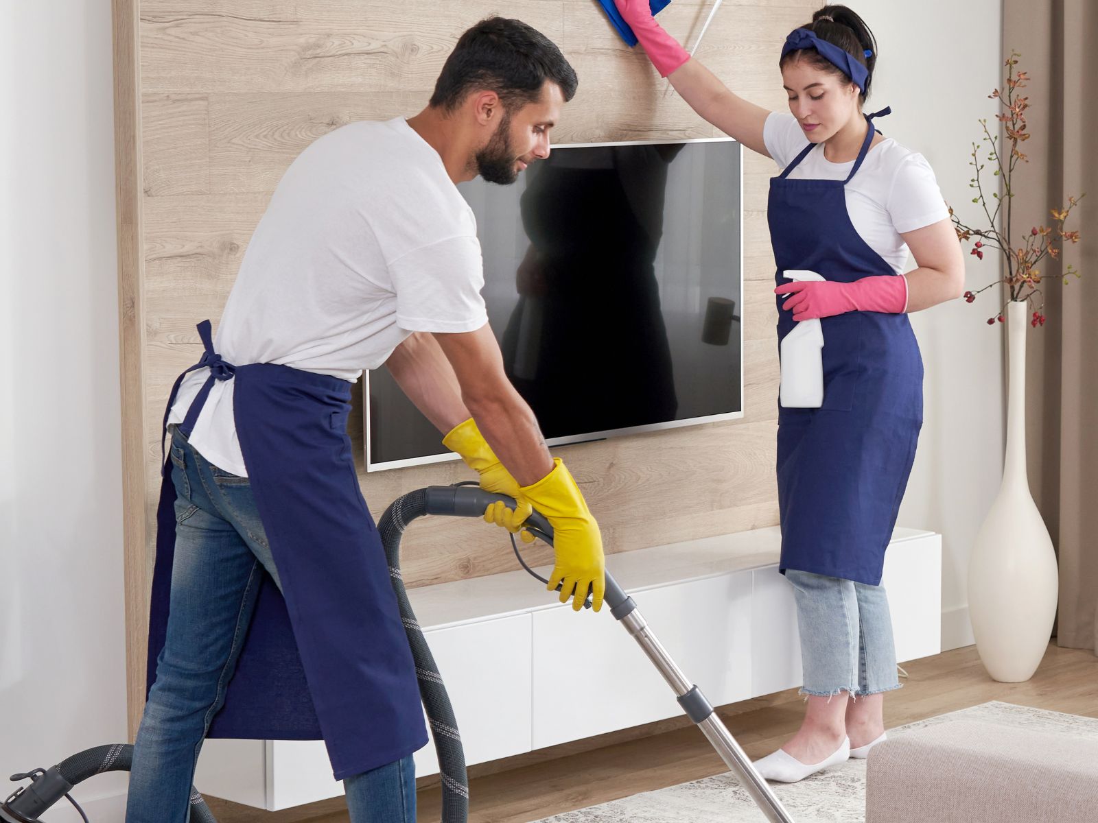 How do cleaners handle customer feedback
